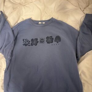 Roxy Women's Crewneck Sweater in Soft Blue